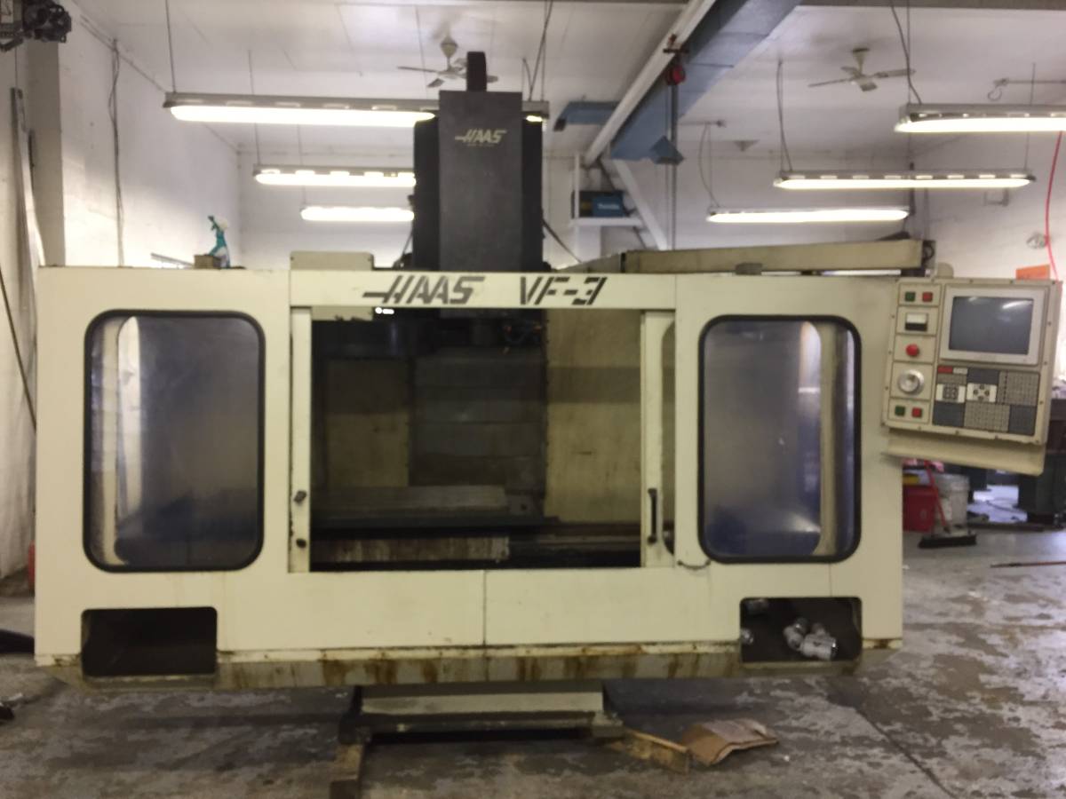 Haas VF-3, Machine ID: 7040